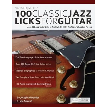 100 Classic Jazz Licks for Guitar - Paperback