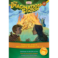Imagination Station Books 3-Pack: Challenge on the Hill of Fire / Hunt for the Devil's Dragon / Danger on a Silent Night - Paperback
