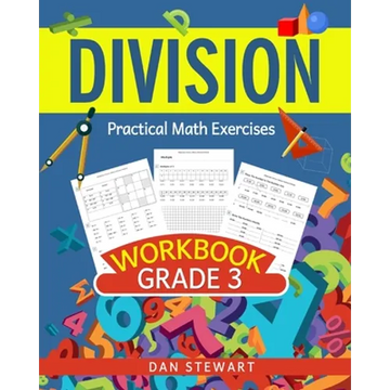 Division Workbook Grade 3: Practical Math Exercises - Paperback