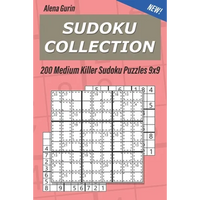 Sudoku Collection: 200 Medium Killer Sudoku Puzzles 9x9 - Paperback