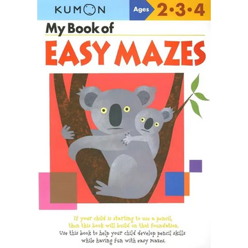 Kumon Easy Mazes - Paperback