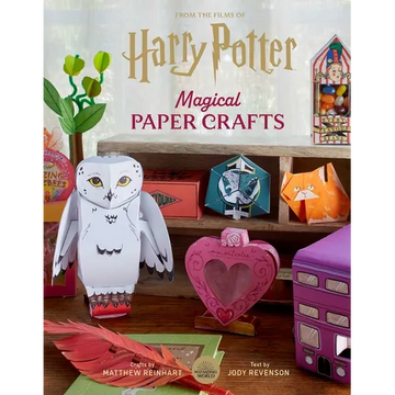Harry Potter: Magical Paper Crafts: 24 Official Creations Inspired by the Wizarding World - Paperback