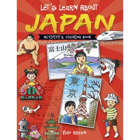 Let's Learn about Japan: Activity and Coloring Book - Paperback