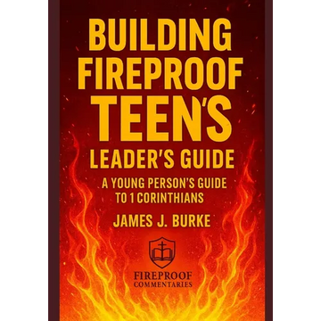 Building Fireproof Teens: A Young Person's Guide to 1 Corinthians Leader's Guide - Paperback