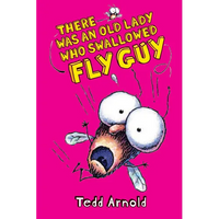 There Was an Old Lady Who Swallowed Fly Guy (Fly Guy #4): Volume 4 - Hardcover