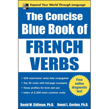 The Concise Blue Book of French Verbs - Paperback