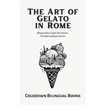 The Art of Gelato in Rome: Bilingual Italian-English Short Stories for Italian Language Learners - Paperback