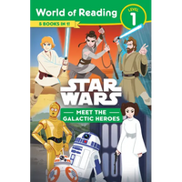 Star Wars: World of Reading: Meet the Galactic Heroes (Level 1 Reader Bindup) - Paperback