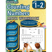 Counting and Numbers Math Workbook 1st and 2nd Grade: Skip Counting, Comparing Numbers, Ordering Numbers, Counting Patterns - Paperback