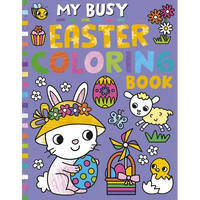 My Busy Easter Coloring Book - Paperback