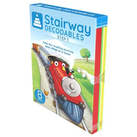 Stairway Decodables Step 1 (8-Book Boxed Set #1) - Paperback