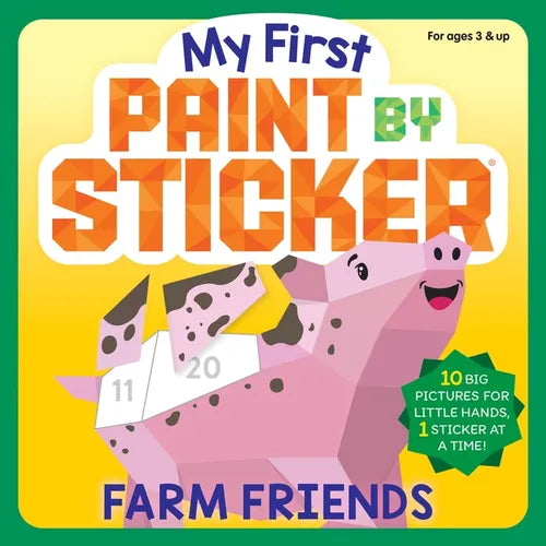 My First Paint by Sticker: Farm Friends