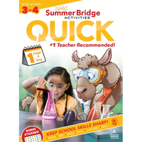 Summer Bridge Activities(r) Quick, Grades 3 - 4 - Paperback