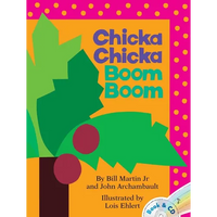Chicka Chicka Boom Boom: A Read-Along Alphabet Book with CD [With CD (Audio)] - Paperback