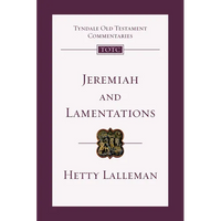 Jeremiah and Lamentations: An Introduction and Commentary - Paperback