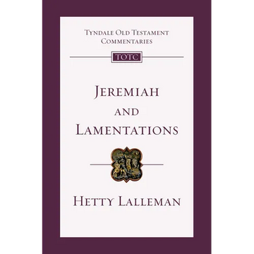 Jeremiah and Lamentations: An Introduction and Commentary - Paperback