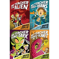 The My Teacher Is an Alien Collected Set: My Teacher Is an Alien; My Teacher Fried My Brains; My Teacher Glows in the Dark; My Teacher Flunked the Pla - Boxed Set