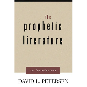 Prophetic Literature: An Introduction - Paperback