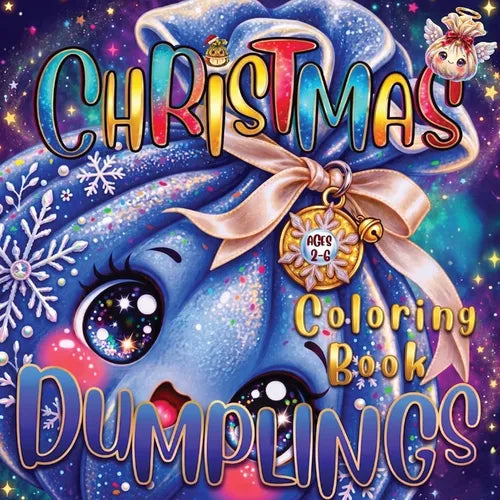 Christmas Dumplings Coloring Book