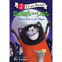 Splat the Cat and the Cat in the Moon - Library Binding