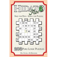 Hidato fun 6: 203 New Logic Puzzles - Paperback