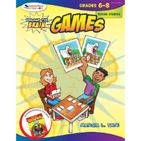 Engage the Brain: Games, Social Studies, Grades 6-8 - Paperback