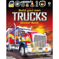 Build Your Own Trucks Sticker Book - Paperback