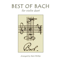 Best of Bach for Violin Duet - Paperback