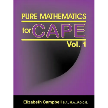 Pure Mathematics for Cape Vol. 1 - Paperback