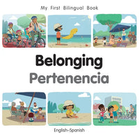 My First Bilingual Book - Belonging (English-Spanish) - Board Book