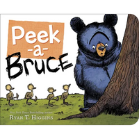 Peekabruce - Board Book