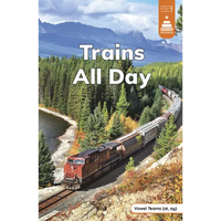 Trains All Day - Paperback