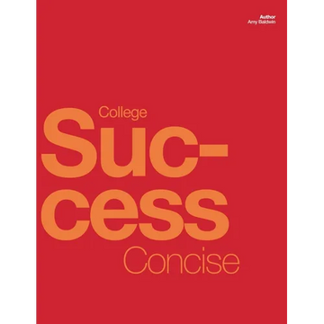 College Success Concise - Paperback