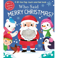 Who Said Merry Christmas? - Board Book