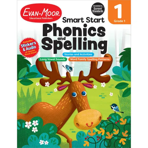 Smart Start: Phonics and Spelling, Grade 1