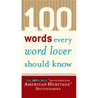 100 Words Every Word Lover Should Know - Paperback