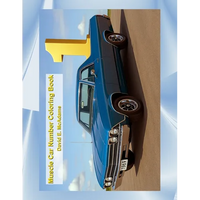 Muscle Car Number Coloring Book: A Fun-Filled Coloring Adventure with American Muscle Cars! - Paperback