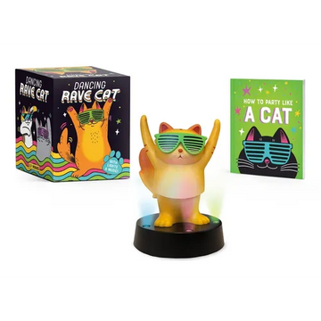 Dancing Rave Cat: With Lights & Music! - Paperback