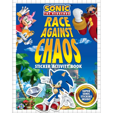 Race Against Chaos Sticker Activity Book - Paperback