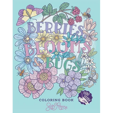 Berries, Blooms and Bugs: A Botanical Coloring Book - Paperback