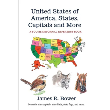 United States of America, States, Capitals and More - Paperback