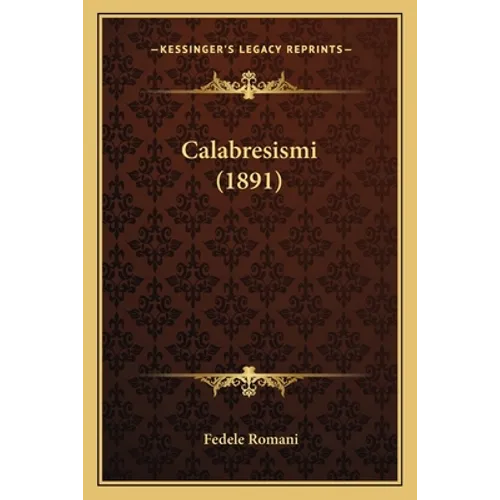 Calabresismi (1891)