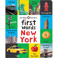 First Words New York: A Board Book with Pictures and Words All about New York - Board Book