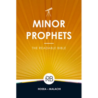 The Readable Bible: Minor Prophets - Paperback
