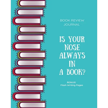 Book Review Journal: Keep Track, Log & Record Read Reviews, Bonus Flash Writing Pages, Reading Favorite Books, Notes, Book Lovers Club, Gift, Notebook - Paperback