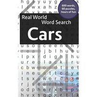 Real World Word Search: Cars - Paperback