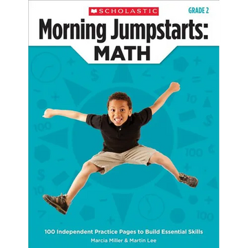 Morning Jumpstarts: Math: Grade 2: 100 Independent Practice Pages to Build Essential Skills - Paperback