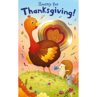 Shiny Shapes: Hooray for Thanksgiving! - Board Book