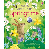 Peek Inside Springtime - Board Book