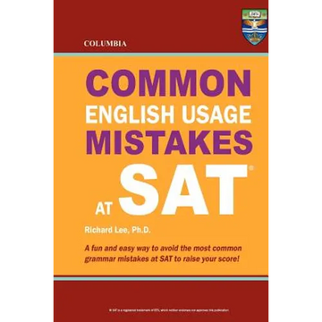 Columbia Common English Usage Mistakes at SAT - Paperback